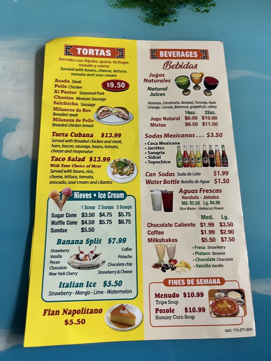 Coyotes Restaurant Menu - Image 5